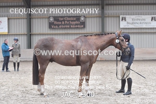 JAC_1300 - CLASS 8 BHS Scotland Riding Club Working Hunter Qualifier (1.00m)