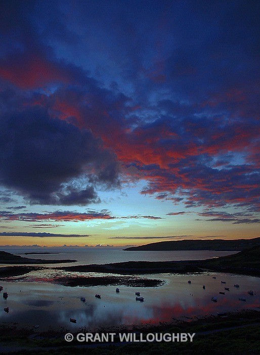 Sunset  - Reiff Harbour - Vertical Images