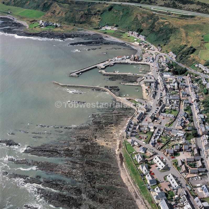 A00738J The coastline of Gourdon Village in 2018 - East and north coastlines