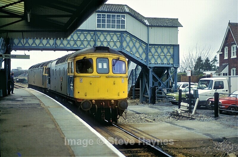 31st March 1985 - Yeovil Junction, Dorset