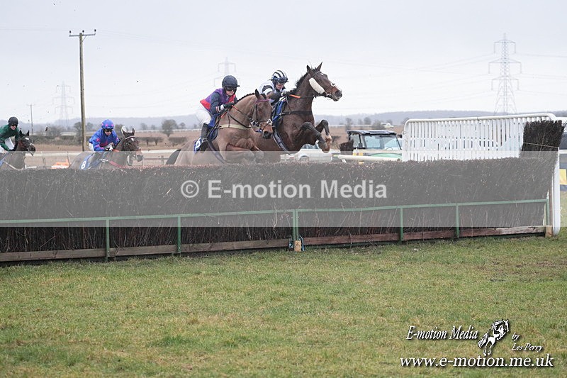 PtP 260125 533 - Cocklebarrow Point-to-Point racing with the Heythrop Hunt 26/01/25