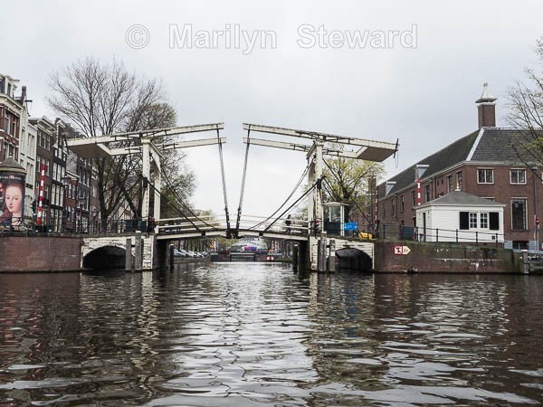 Amsterdam lift bridge - Amsterdam to Antwerp