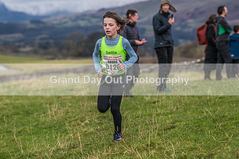 Cunswick U13-128 - Kendal Winter League Cunswick Scar Junior Under 13 Fell Race Sunday 26th January 2025