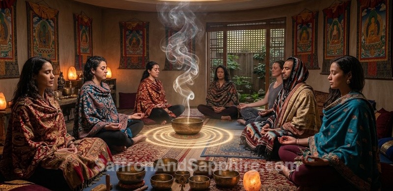Meditation Shawls Blankets