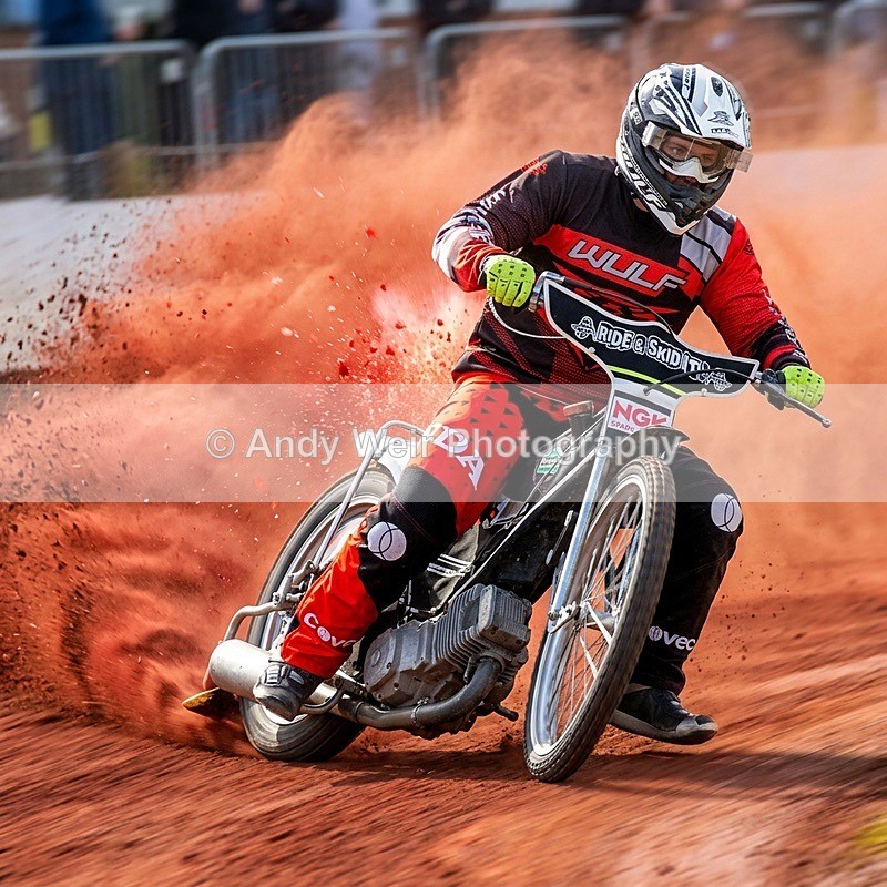 20260914-Rider sin a red and black outfit  - Ride & Skid It. Speedway Experience Day 12th Sept 2026