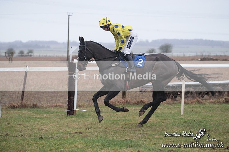 PtP 260125 683 - Cocklebarrow Point-to-Point racing with the Heythrop Hunt 26/01/25