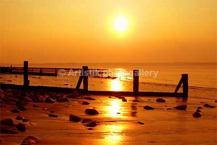 Llanfairfechan sunset PICT1468 - Sceniks.com - Snowdonia landscape photographs by Dave O'Shea