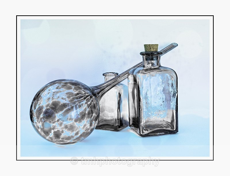 Glass Stem Jar. - Still Life / Contemporay Art