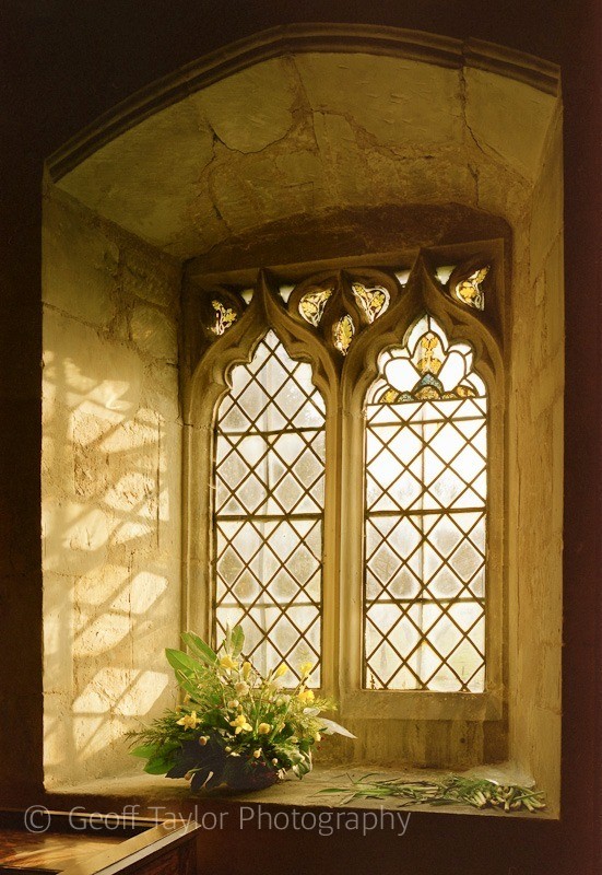East window - All Saints, Little Kimble