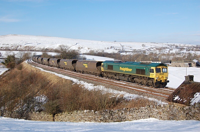 10.2.09 66564 6E73 Chalmerston - West Burton, Smardale - Smardale