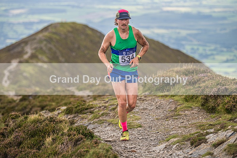 Uphill Only-341 - British Athletics Off Road Running Championships Senior Uphill Only Trial - Skiddaw Friday 15th Augu