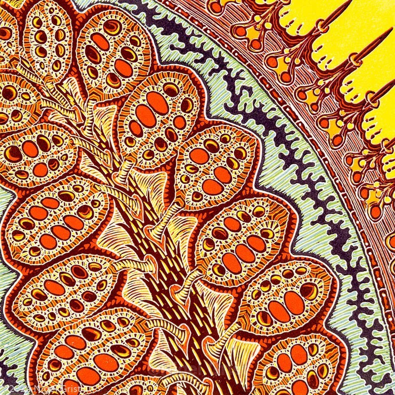  - Linocut