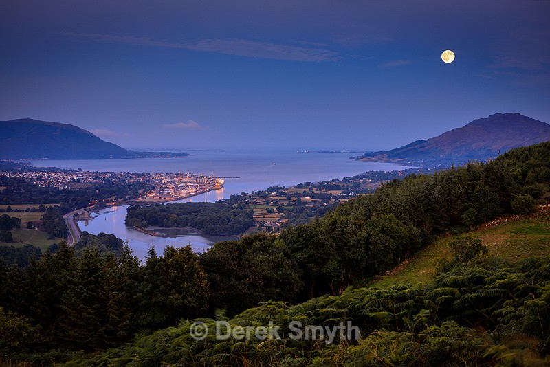 Moonrise Over Carlingford Lough