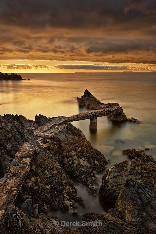 Peaceful Sunrise At Stroove Beach