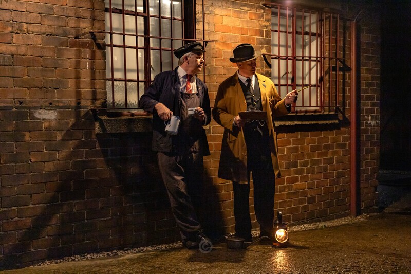 Going through the night's instructions - Trains of Thought