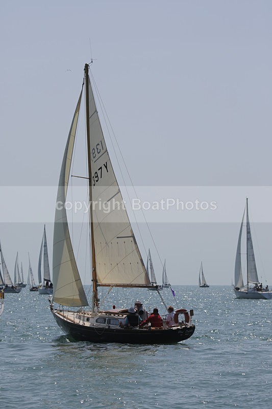 140621 BLUE DOLPHIN GBR1397Y  S27A1795 - ROUND THE ISLAND - 21st June 2014