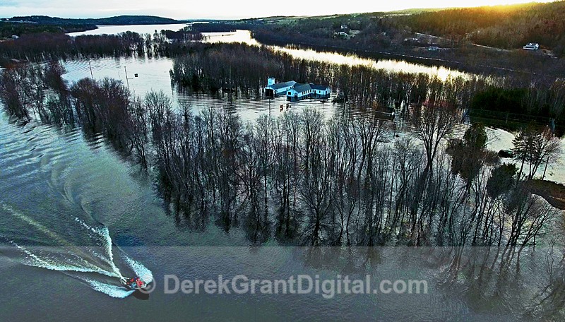 Spring Flood 2019 New Brunswick Canada - Extreme Weather