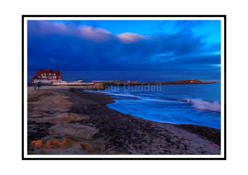 Seaside Serenity, Gorleston-On-Sea Paintings by Paul Duddell, Whispers & Strokes - Artist, Painter, and Photographer