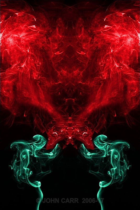 Green (Jade) Dragon Flame Rev - SMOKE ART( The Alien invasion) PHOTOS