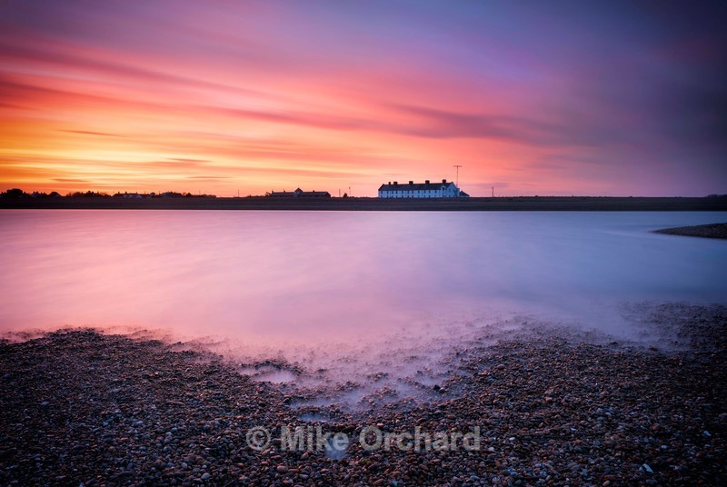 Shingle Street Sunset_Suffolk - Seascapes