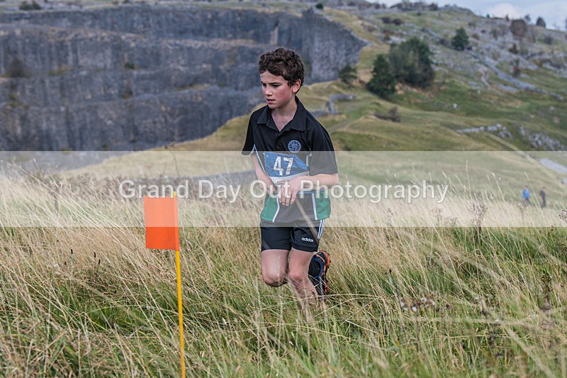 Year 7-95 - The English Schools Fell Running Championship Giggleswick Year 7 Sunday 6th October 2024