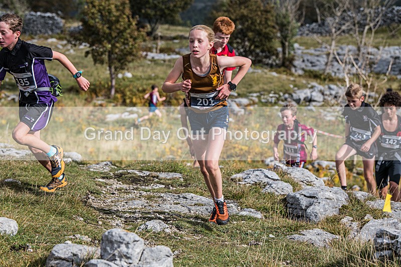 ESFRC Year 8-9-124 - English Schools Fell Running Championships Year 8-9 Giggleswick Saturday 1st October 2022