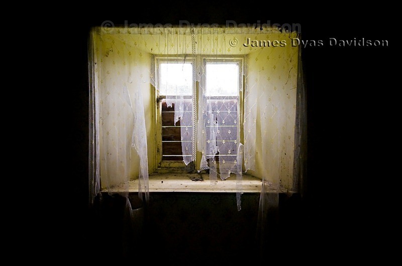 Bedroom window, Newton of Mulloch - Tarland, Migvie, Mulloch and surrounding area.