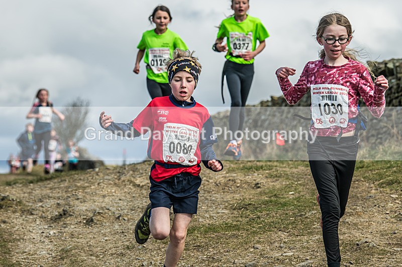 Helm Hill -180 - Kendal Winter League Helm Hill Fell Races (Under 13/15/17 & Seniors) Sunday 16th March 2025