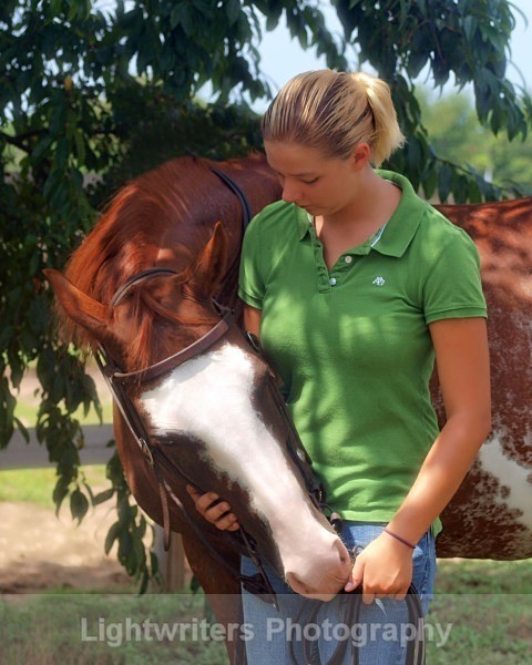 Haleys Horse_006 - Haley and Pilgrim