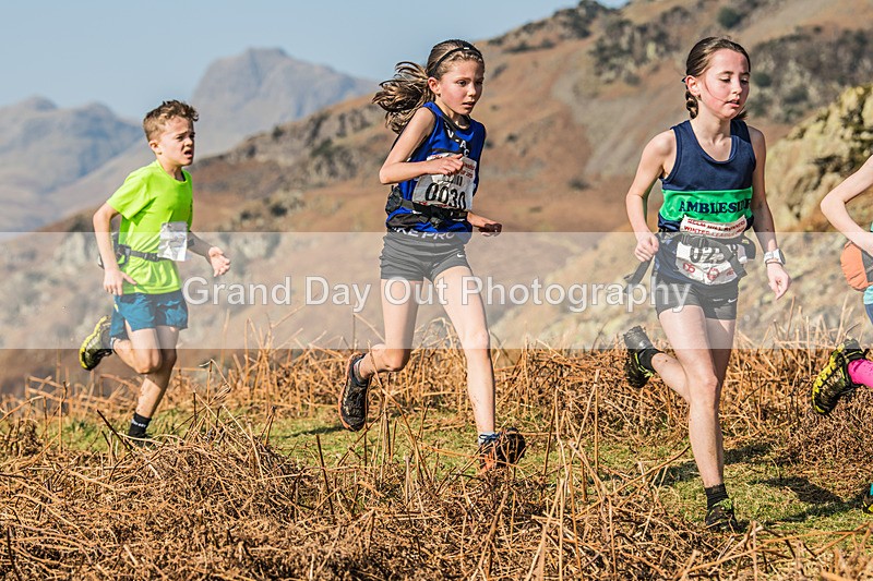 Elterwater-63 - Kendal Winter League Elterwater Under 13 Fell Race Sunday 9th March 2025