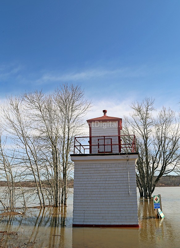 Hampstead Wharf Lighthouse - New Brunswick, Canada - Lighthouses of New Brunswick