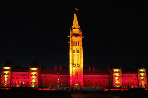Parliament Light Show 4 - Summer
