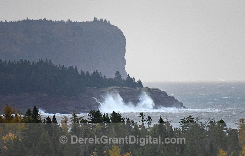 Storm Surge Bay of Fundy New Brunswick Canada - Extreme Weather