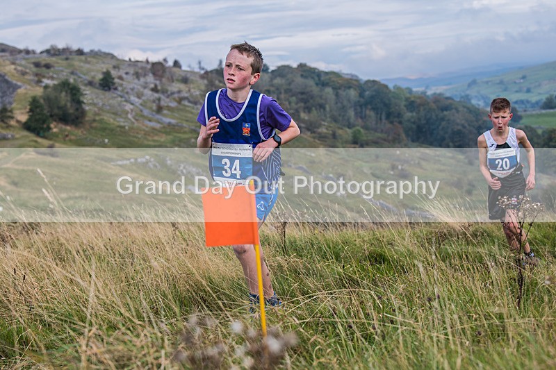Year 7-173 - The English Schools Fell Running Championship Giggleswick Year 7 Sunday 6th October 2024