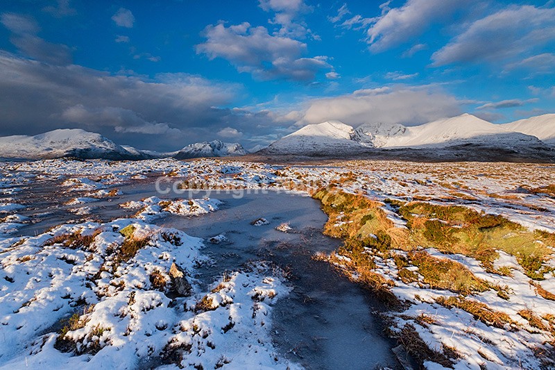 Beinn a Chlaidheimh, Beinn Dearg Mor & An Teallach, Dundonnell Forest - Landscape format