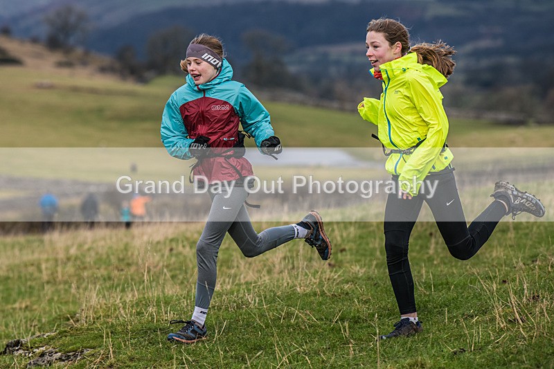 Cunswick U13-242 - Kendal Winter League Cunswick Scar Junior Under 13 Fell Race Sunday 26th January 2025
