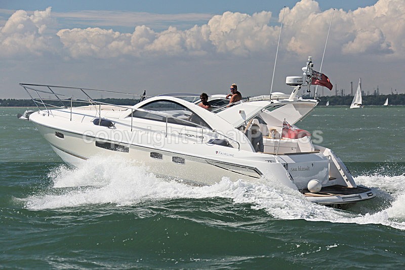 160723 SEA BISCUIT - FAIRLINE TARGA 38 Y92A8552 - Motorboats - Open