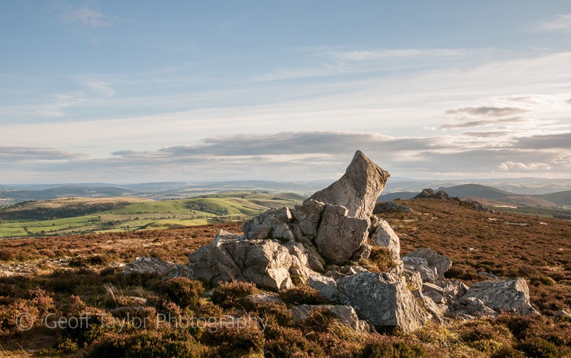 Stiperstones, towards Cranberry Rock - Stiperstones