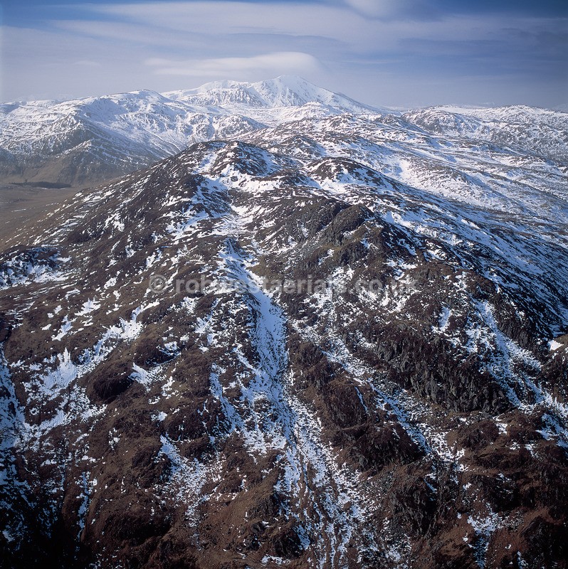 A00730EX2 Beinn Fuath to Ben Vorlich south of Loch Earn - Mountains, hills and moors