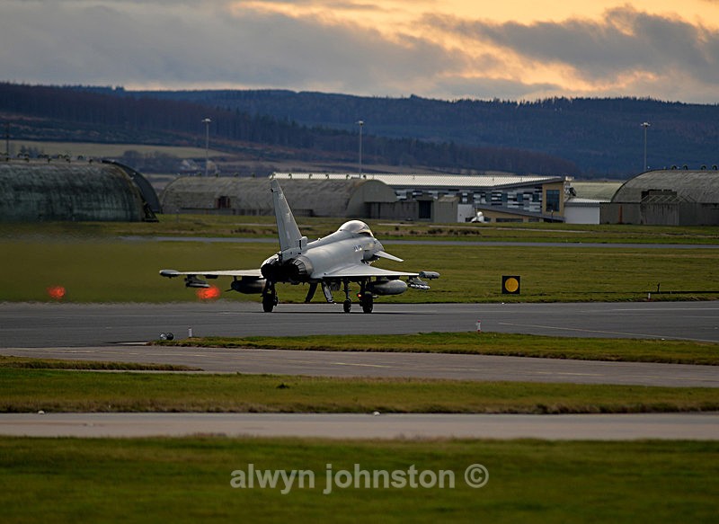 TYPHOON 5 - RAF LOSSIEMOUTH VISIT NOV 2017