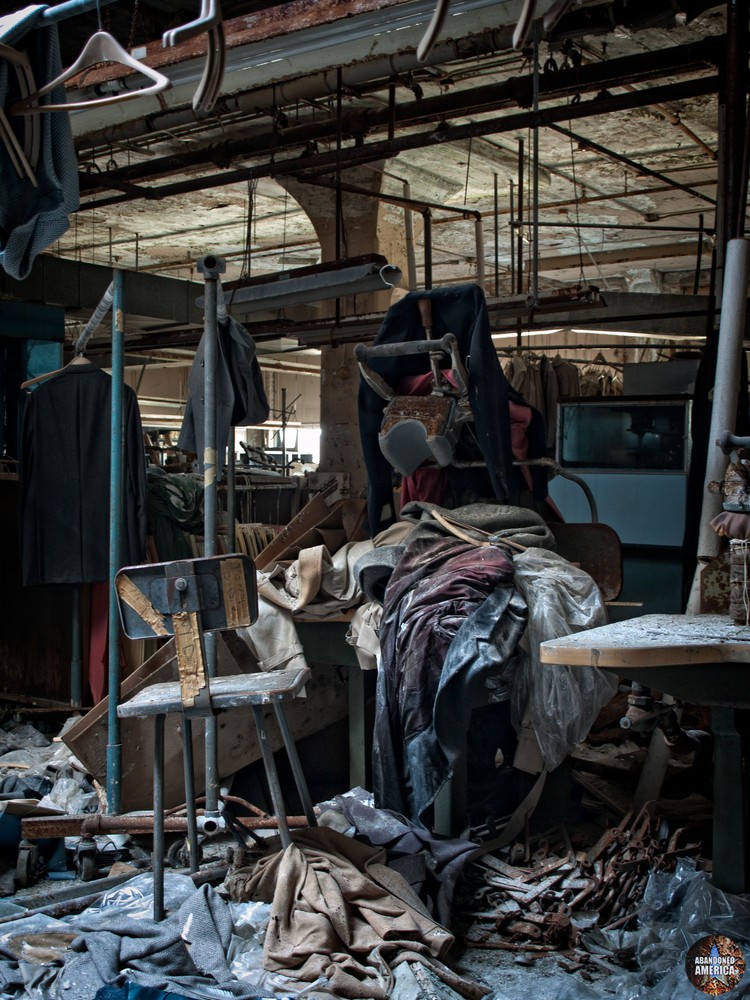 Lebow Brothers Clothing (Baltimore, MD) | Mounds of Coats - Lebow Brothers Clothing Company