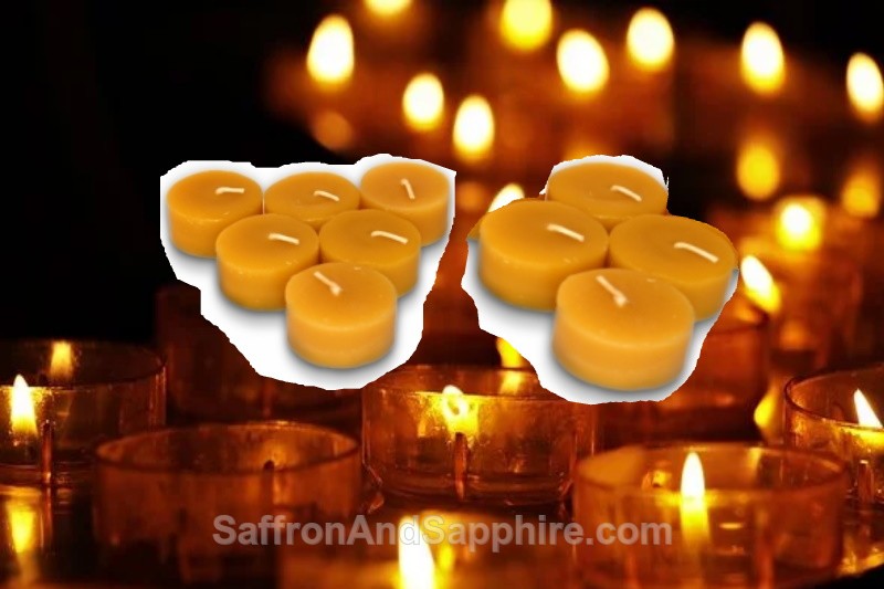 Tea Light 100% Beeswax Candles