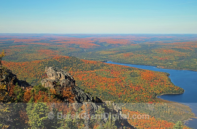 Mount Sagamook Autumn Vista New Brunswick Canada - Autumn Foliage