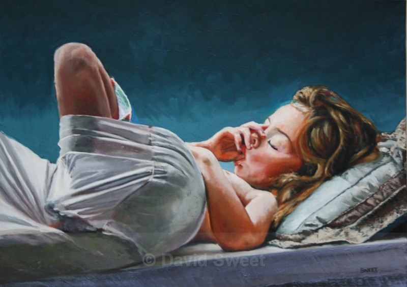 Chillin' - Oil Paintings