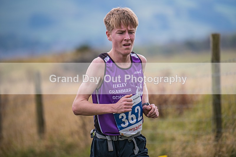 Year 12-13-26 - The English Schools Fell Running Championship Giggleswick Year 12-13 Sunday 6th October 2024