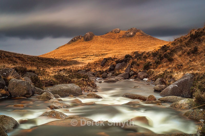 Storm Clouds Over Hen Mountain in the Mournes