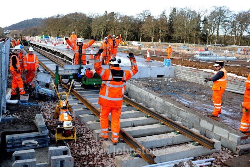 TWEEDBANK END OF LINE - WAVERLEY LINE 2012-2015