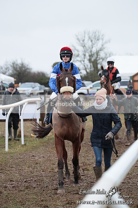 PtP 260125 839 - Cocklebarrow Point-to-Point racing with the Heythrop Hunt 26/01/25