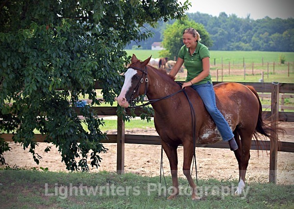 Haleys Horse_019 - Haley and Pilgrim