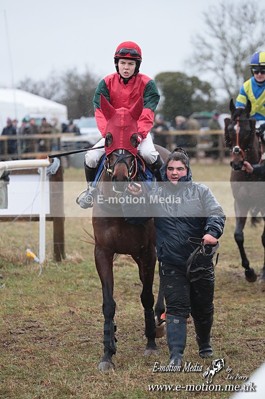PtP 260125 156 - Cocklebarrow Point-to-Point racing with the Heythrop Hunt 26/01/25